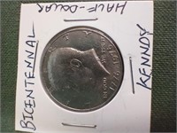 1776-1976 Bicentennial Kennedy half dollar