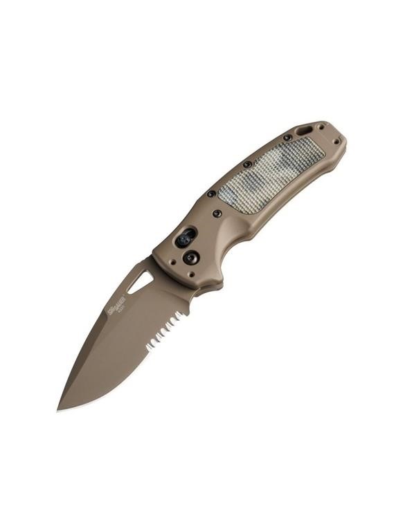 Hogue Fde Gma Grn Sig K320 Scor Axg 3.5 Dpb Knife