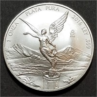 2016 MEXICO - BU Libertad - 1 OZT .999 Silver