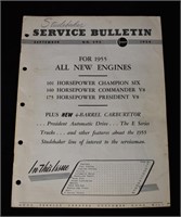 Studebaker Service Bulletin No. 293 September 1954