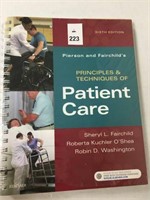 PIERSON PRINCIPLES AND TECHNIQUES OF PATIENT CARE