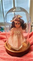 VINTAGE Doll In Plastic Container Great condition