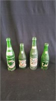 2 Vtg Sun Drop Bottles &