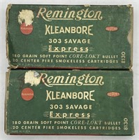 (OO) Remington Xleanbore 303 Savage Express 180