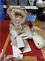 Vintage Eskimo doll