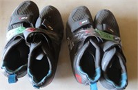 2 Pairs Of Reebok Lg Exercise Shoes Size 9