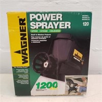 Wagner power sprayer, new in box, unused.
