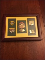 GREEN BAY PACKERS COMMEMORATIVE PIN SET