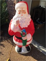 VINTAGE SANTA CLAUS PLASTIC MOLD