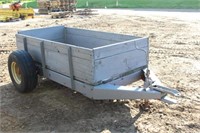 Homemade Trailer, Approx 44"x90", Pin Type Hitch