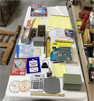 Lot of office supplies w/ misc