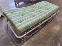 Classic Striped Fold Away Guest Cot