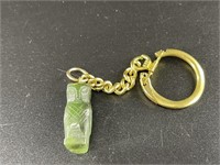 Alaskan Kobuk jade key chain