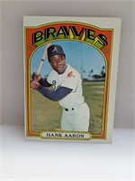 1972 Topps #299 Hank Aaron HOF Atlants Braves