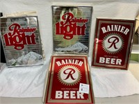 Four Rainer signs