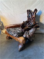 Dolphin Driftwood Chair Paul Victor Taylor
