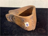 Vintage Wooden Stirrup