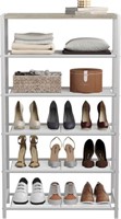 HOMEFORT Shoe Rack 6-Tier, Shoe Storage Shelf,