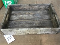 Frostie Old Fashion Root Beer Wooden Crate