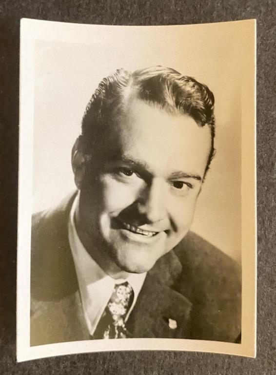 RED SKELTON: Antique Tobacco Card (1951)