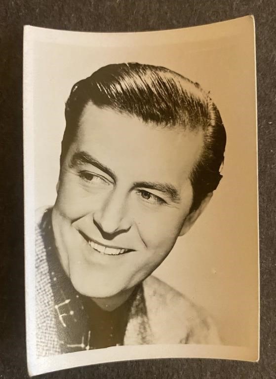 RAY MILLAND: Antique Tobacco Card (1951)