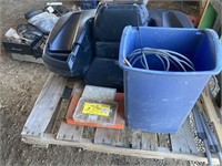 2 UP QUAD SEAT + BOX HILTI BOLTS, SNAKE,