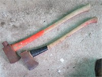 Pole axe and single bit axe