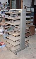 Challenge Metal Rolling Rack with Contents