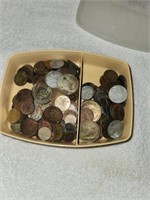 Vintage Foreign Coins, Schillings, Far East &