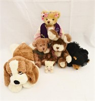 Assorted Plush Animal Stuffie Lot