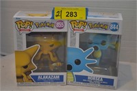 Pokemon Alakazam & Horsea Funko Pops