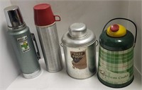 Vtg Thermos and Water Coolers *bidder buying one