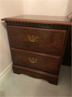 MODERN AND PARTICAL 2 DRAWER NIGHT STAND