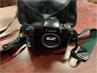 Canon eos elan camera missing lens with bag
