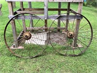 Two 44" Steel Wheels