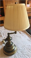 Brass End Table Lamp
