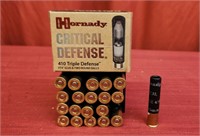 Hornady Critical Defense 41 cal FTX, Qty 20