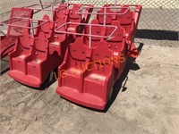 2pc Red Kids Buggy's