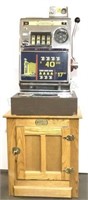 Vintage Aristocrat 25¢ Mechanical Slot Machine