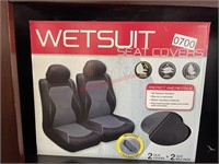 Wetsuit seat covers   (living room)