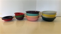 Fiesta Cereal Bowls (8) and Small Fiesta Bowls (5)