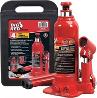 WF7102  Big Red Hydraulic Bottle Jack 4 Ton, W943S