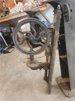 Antique drill press- works
