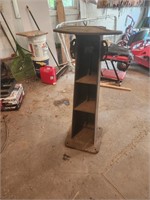Heavy iron tool stand 40" tall