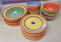 Pacific Rim Hand Painted Plates & Bowls