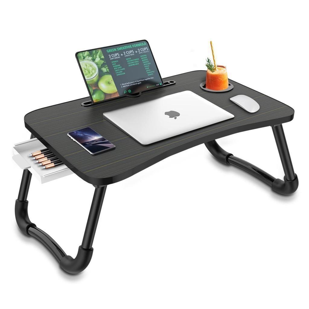 Zapuno Foldable Laptop Bed Table Multi-Function