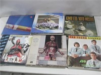 Assorted Vtg Vinyl Records Untested