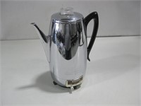 10" Vtg Universal Coffee Pot Powers On