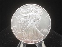 BU 2010 American Silver Eagle 1ozt. .999 Fine