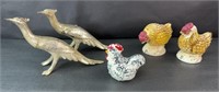 CHICKEN & OTHER BIRD SALT SHAKERS